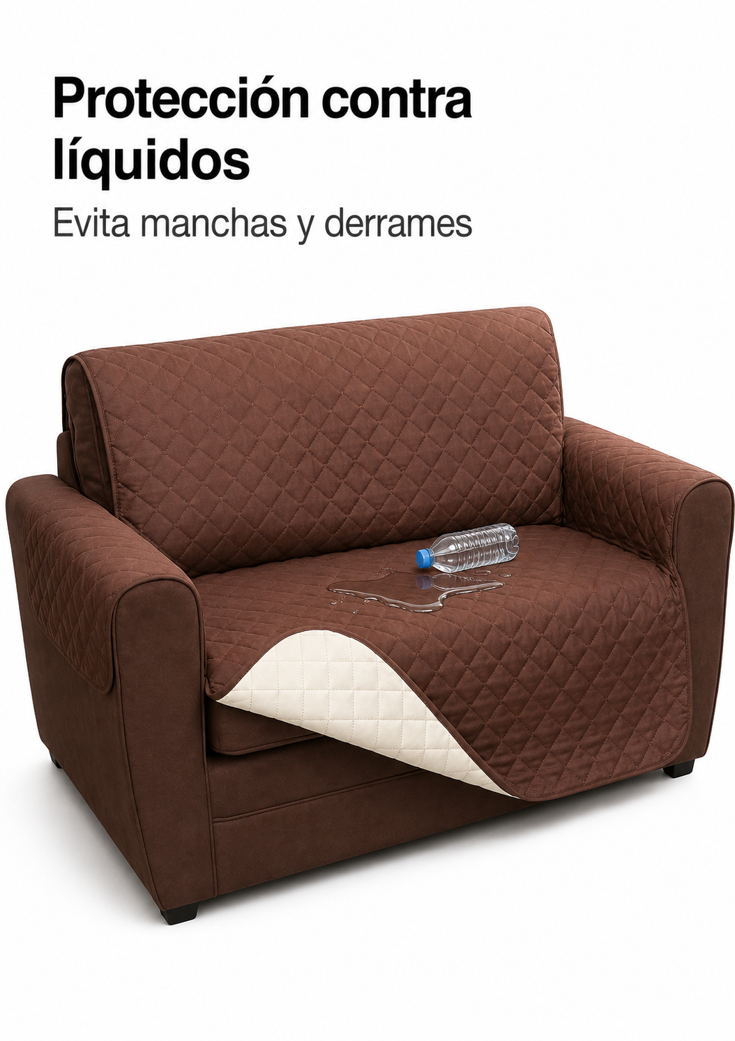 Protector Impermeable para Sofá Reversible – Ideal para Hogares con Niños y Mascotas