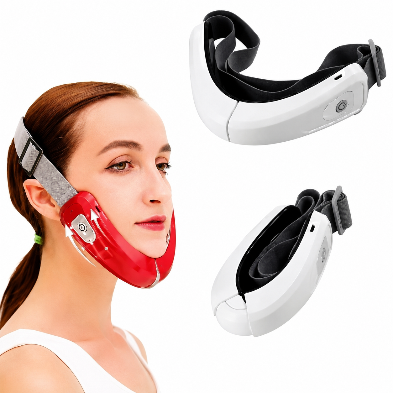 Dispositivo Facial V Face Reafirmante para Mentón y Mandíbula con Tecnología LED